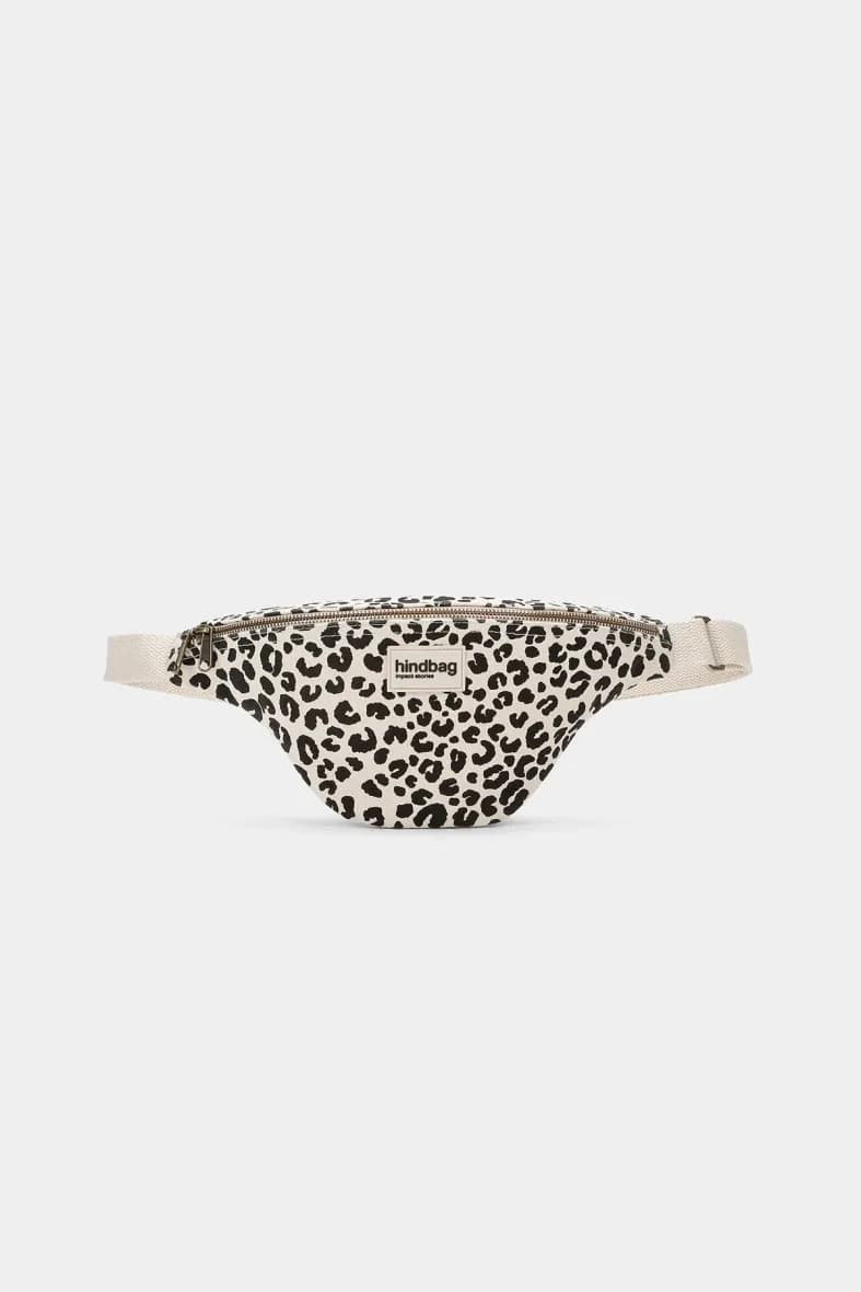 Hindbag Olivia Léopard cannelle
