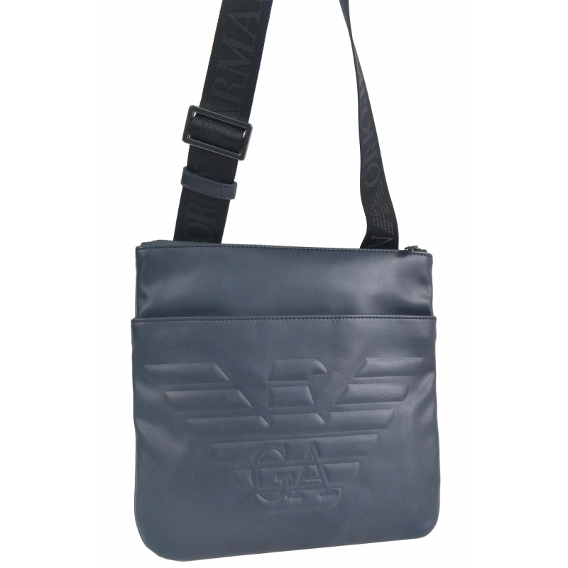 Emporio armani sacoche bleu homme