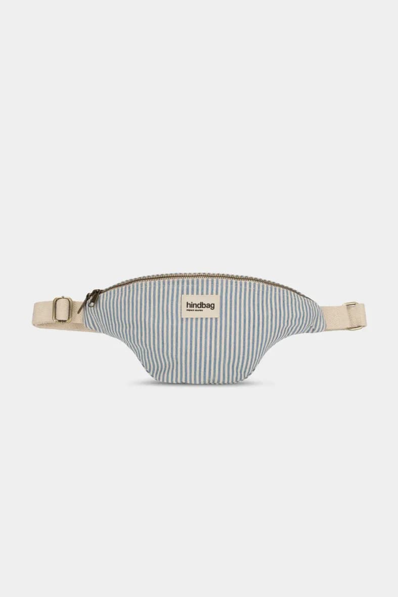 Hindbag Olivia rayures fines vertes
